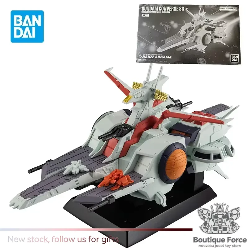 

Bandai Gundam Converge Nahel Argama Space Battleship Action Figure Anime Toy Collectible for Boys Fans Gift Official Licensed