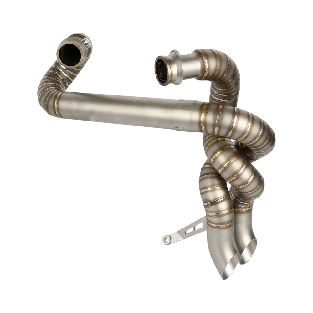 Système d'échappement complet à usage démonstration haute Performance, tuyau de silencieux torsadé, adapté pour Triumph Bonneville Bobber 2016 – 2025