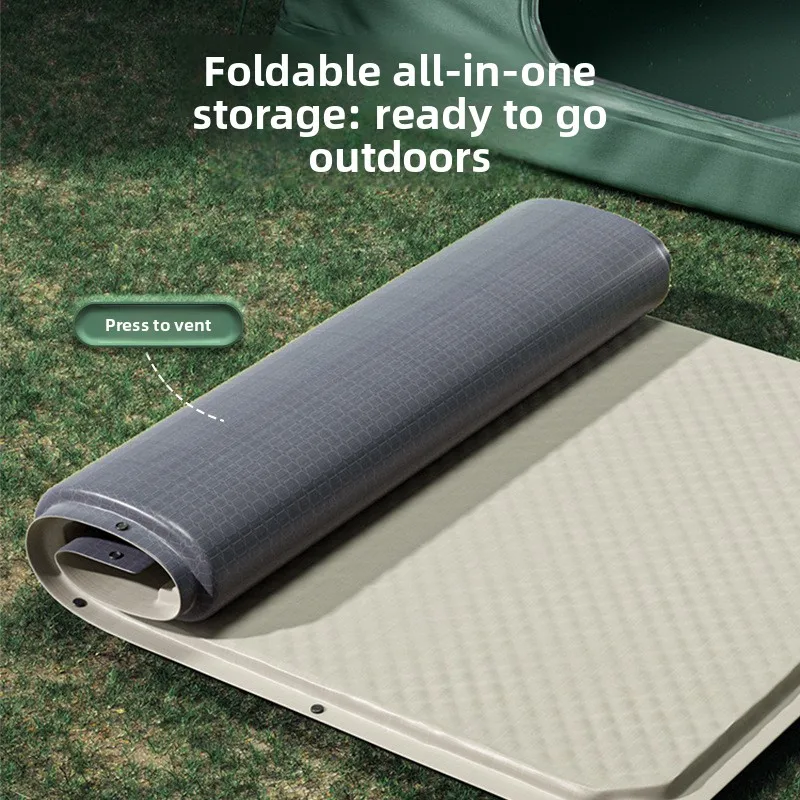 Self-inflating mattress sleeping pad, camping moisture-proof pad, outdoor camping air mattress, tent floor mat