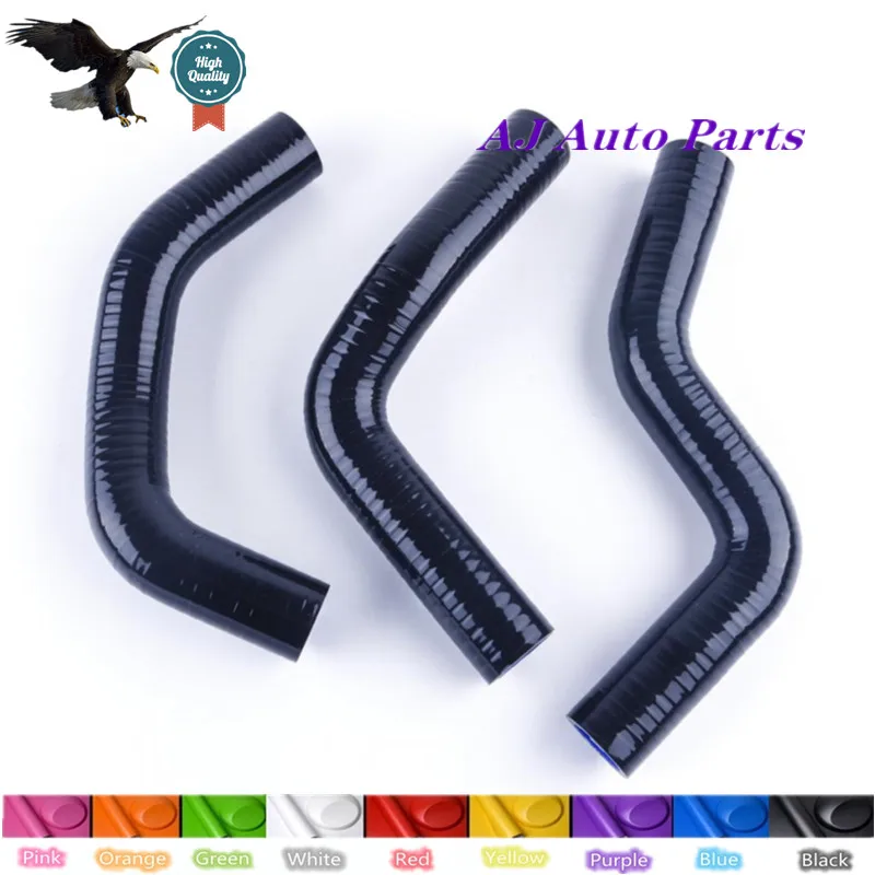 

For Suzuki SWIFT 1.3L G13 GTI 1989-2000 Silicone Coolant Radiator Hose NEW （3 -PLY Hose ）