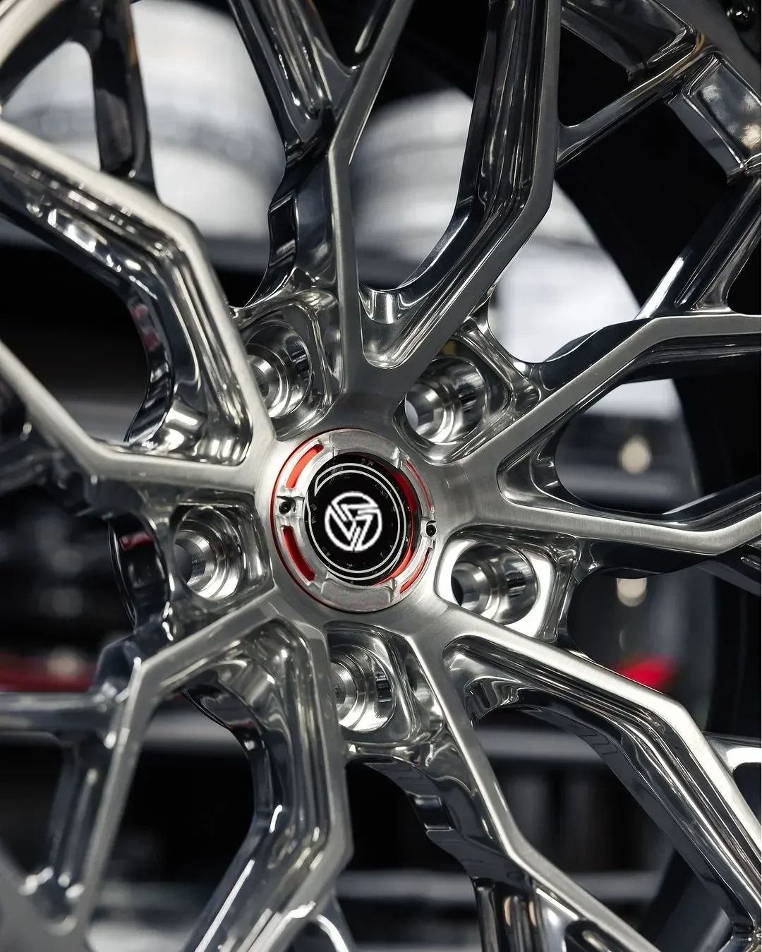 ForForged Wheels Carbon Fiber 2-piece Custom 5x130 5x114.3 5x112 Alloy Rim 18 -26 Inch Concave Deep Dish Car Wheels 5x114.3 Whee