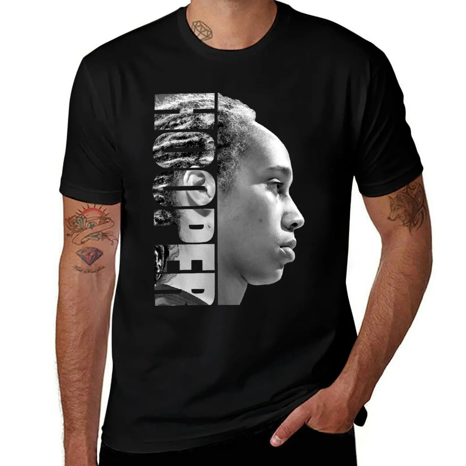 

shirts Griner cotton T-Shirt HOOPER shirt - t T-Shirt essential man t Brittney