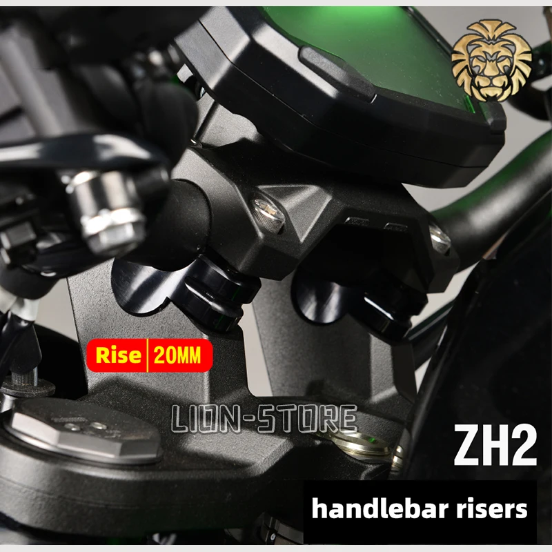 Handlebar height increase code FOR KAWASAKI ZH2 ZH 2 2020 2021 2022 2023 2024 motorcycle accessories Raise the handle