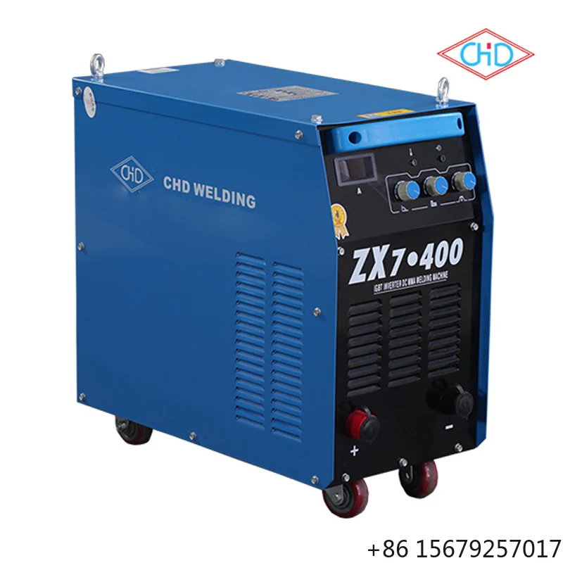 Portable Handheld Welding Machine ZX7-400 Inverter MMA Welder Manual Metal Arc Welders for Industrial & Home Use