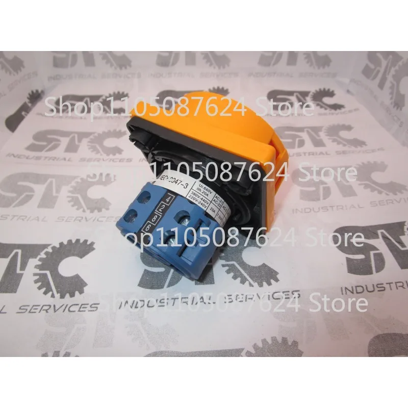 SS    Rotary Disconnect Switch 4 Poles 20A On Off  For  Andeli LW26GS -FAST SHIPPING