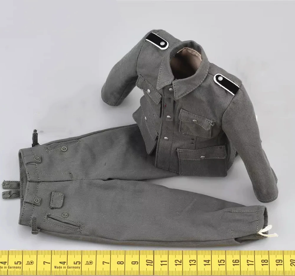 Deed D80169 Wwii Militaire Serie Schutter Soldaat Jas Broek Uniform Medailles Voor 12 "Actie Figuur Verzamelbare Scène Component 1/6