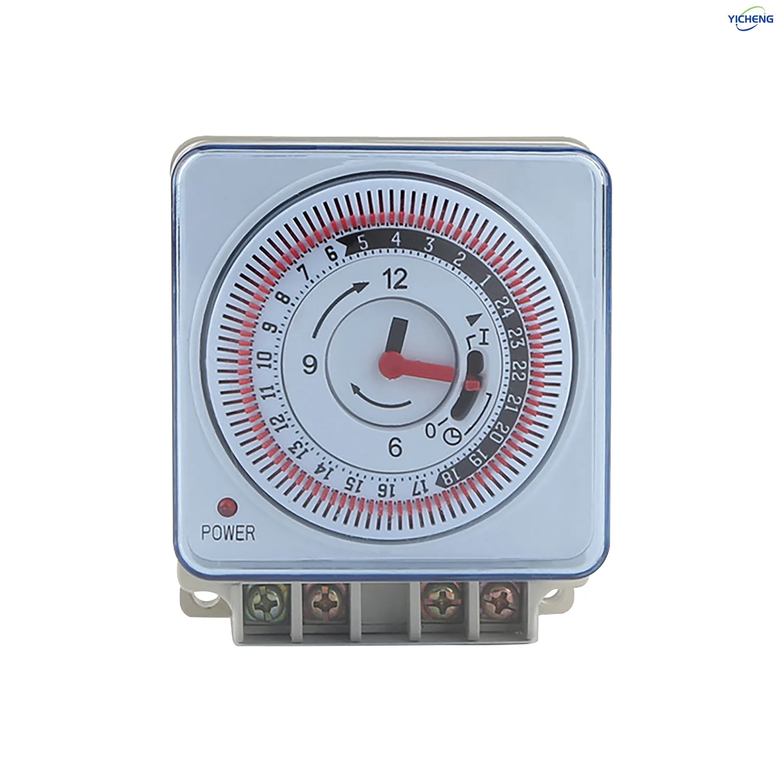 1Pcs mini 24-Hour Timer with Manual Override, Grow Light, Hydroponics, Indoor Lighting, Home Appliances.