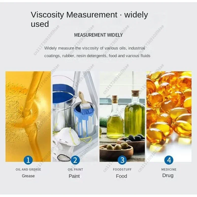 High-Precision Rotary Digital Viscometer Viscosity Tester 10~2000000 Mpa.s Ndj1/4 Pointer Laboratory Viscosity Tester BB