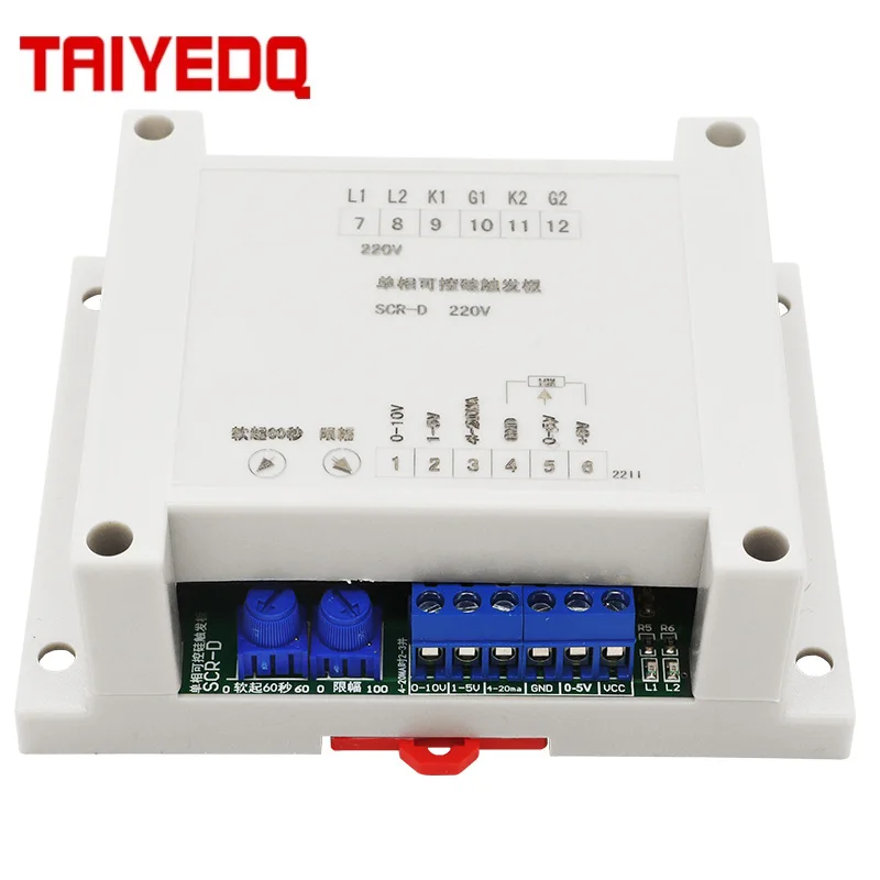 Multifunctional Single-Phase Thyristor Phase-shift Trigger SCR-D Temperature And Voltage Regulating Speed Regulating Rectifier