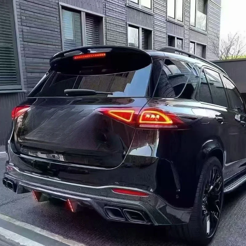 Car Accessories Lightweight Genuine Carbon Fiber Roof Wing UV Treated For GLE W167