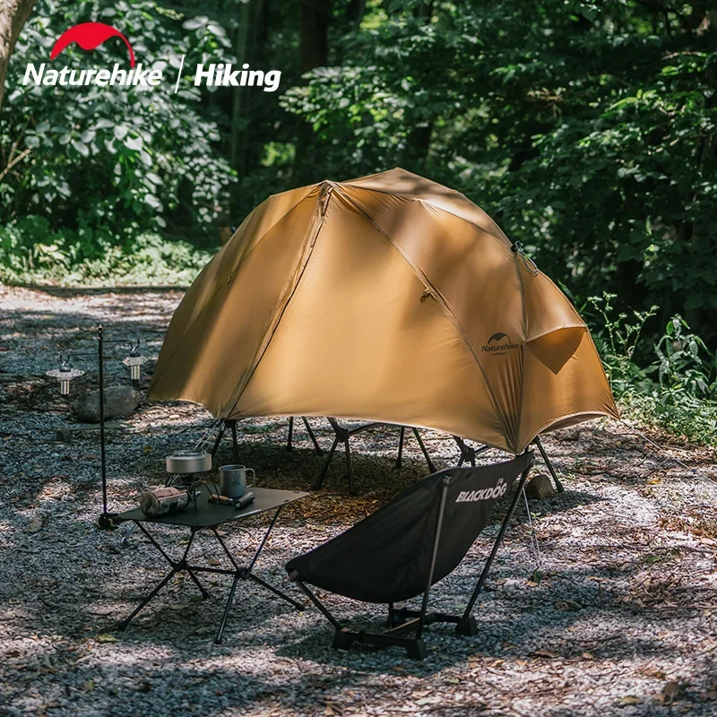 Naturehike 2024 Quick-Open 20D Tent Off-the-Ground Single Ultralight Tent Can Be Matched With Camp Bed Camp Equipment