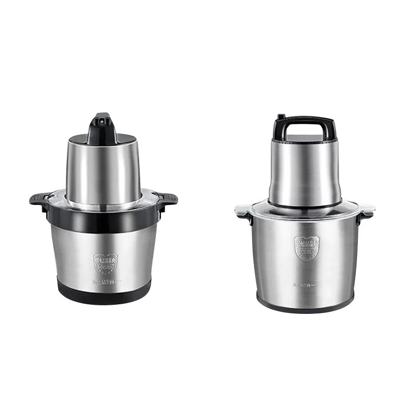 

Large Capacity Meat Grinder 6 L/10 L Commercial Stainless Steel Stuffing Meat Chopper Household Mashed Garlic Chili Cooker