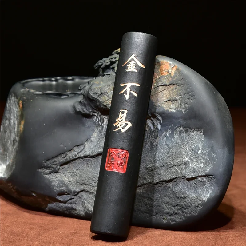 Solid Oil Soot Ink Stick Chinese Calligraphy Brush Writing Ink Stick Painting Calligraphy Creation Ink Block Study Room Supplies