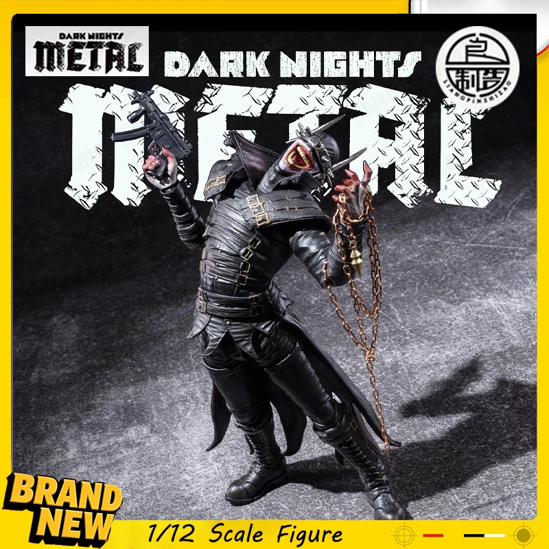 Новая фигурка Lpzz Бэтмен, который смеется, из серии Dark Nights: Metal, DC Figures, масштаб 1/12, U-P-Finegures, игрушка-фигурка Бэтмена