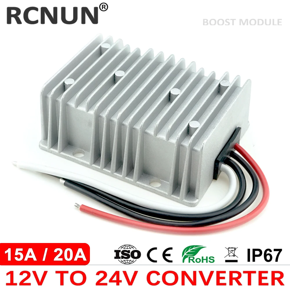 24V 36V a 48V 58V 10A - 60A DC convertidor elevador regulador de voltaje cargador reductor regulador automotriz módulo de refuerzo RoHS - AliExprs 13