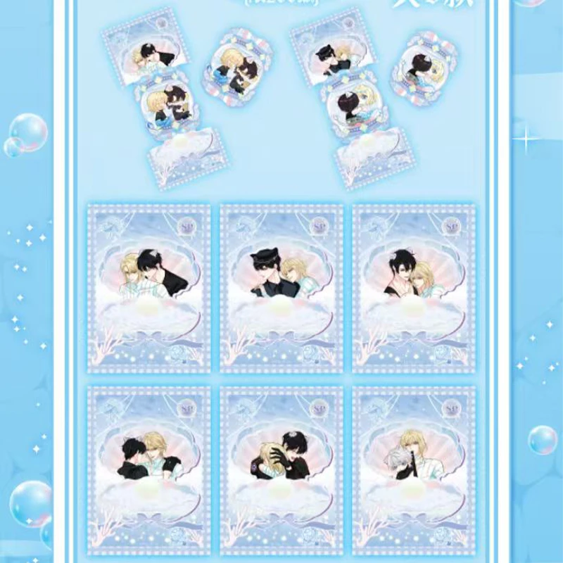 Genuine The Falling Merman Card The Falling Merman Heart Sea Adventure Star Wish Pack SCE Novel Anime Collection Cards Toys view 5