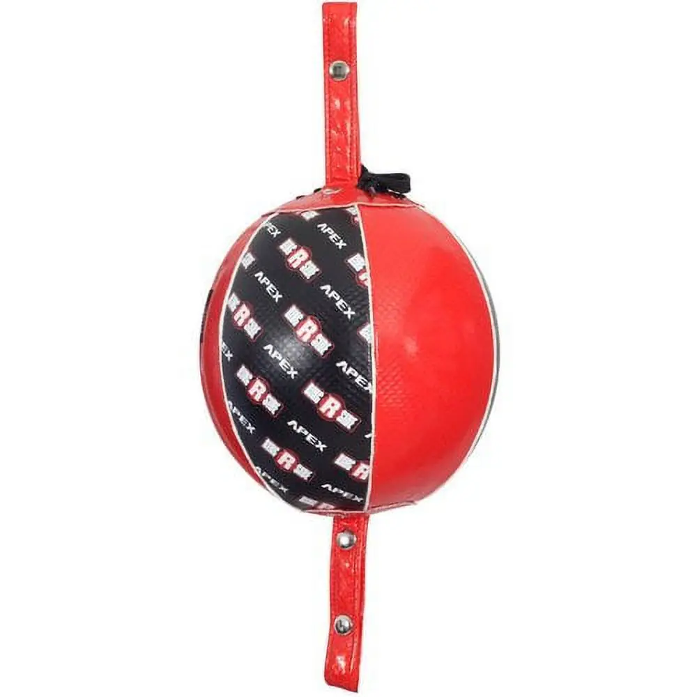 Apex Double End Bag 7 Inch Red Black Boxing Training Equipment