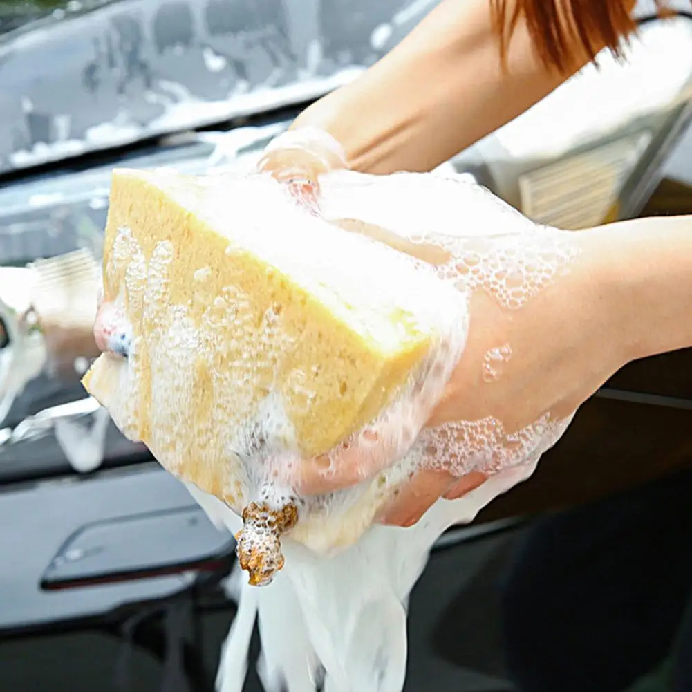 Washing Sponge Super Absorbent Strong Water Absorption Reusable Car Cleaning Lightweight Honeycomb Rectangle Sponge for Car