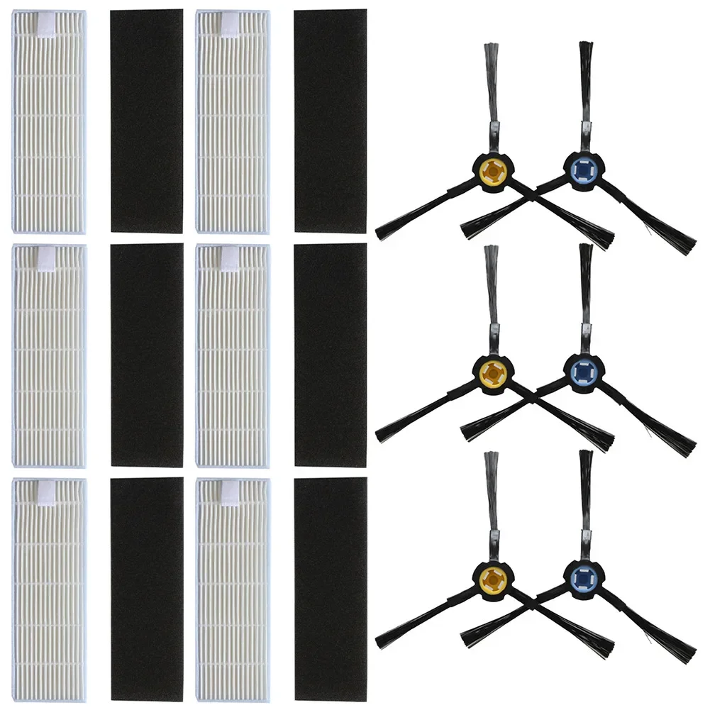 Suitable For SSRA 1 Sweeper Accessories 6 Side Brushes + 6 Sets Of Filters  High Quality