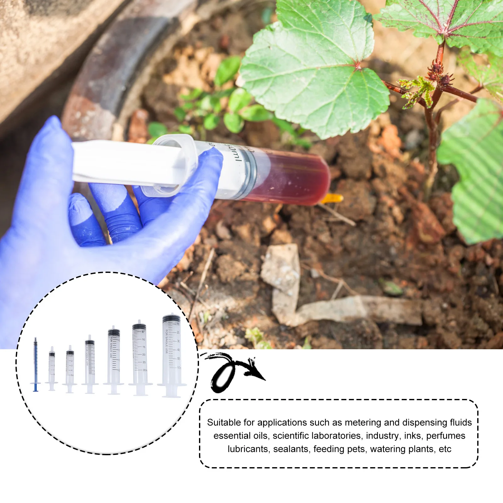 14pcs Perfume Dispenser Syringe Liquid Measuring Applicator Reusable Plastic Precision Marked For Lab Science Teaching Equipment