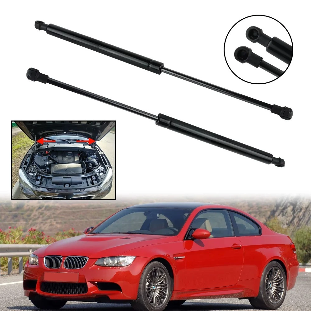 1pcs Front Bonnet Hood Gas Struts 51237060550 For BMW 3 Series E90 E91 E92 E93 04-13