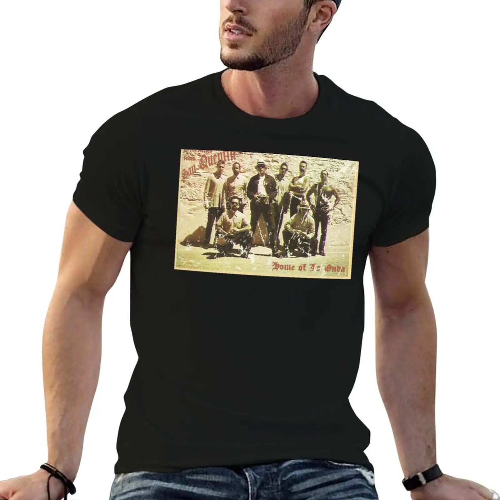 Greetings from San Quentin T-Shirt printed t shirts for man mens graphic t shirts t shirts for man cotton funny T-shirt