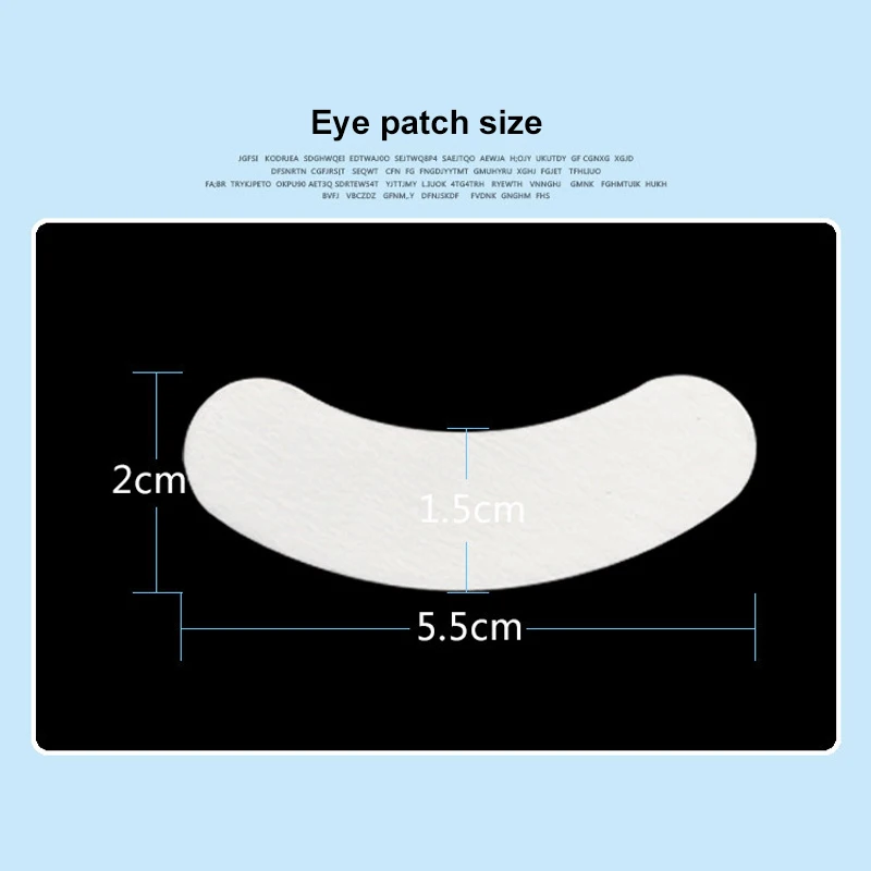 속눈썹 익스텐션 종이 패치 세트, 가짜 속눈썹 스티커, 속눈썹 용품, 패드 속눈썹, 눈 밑 젤 패치