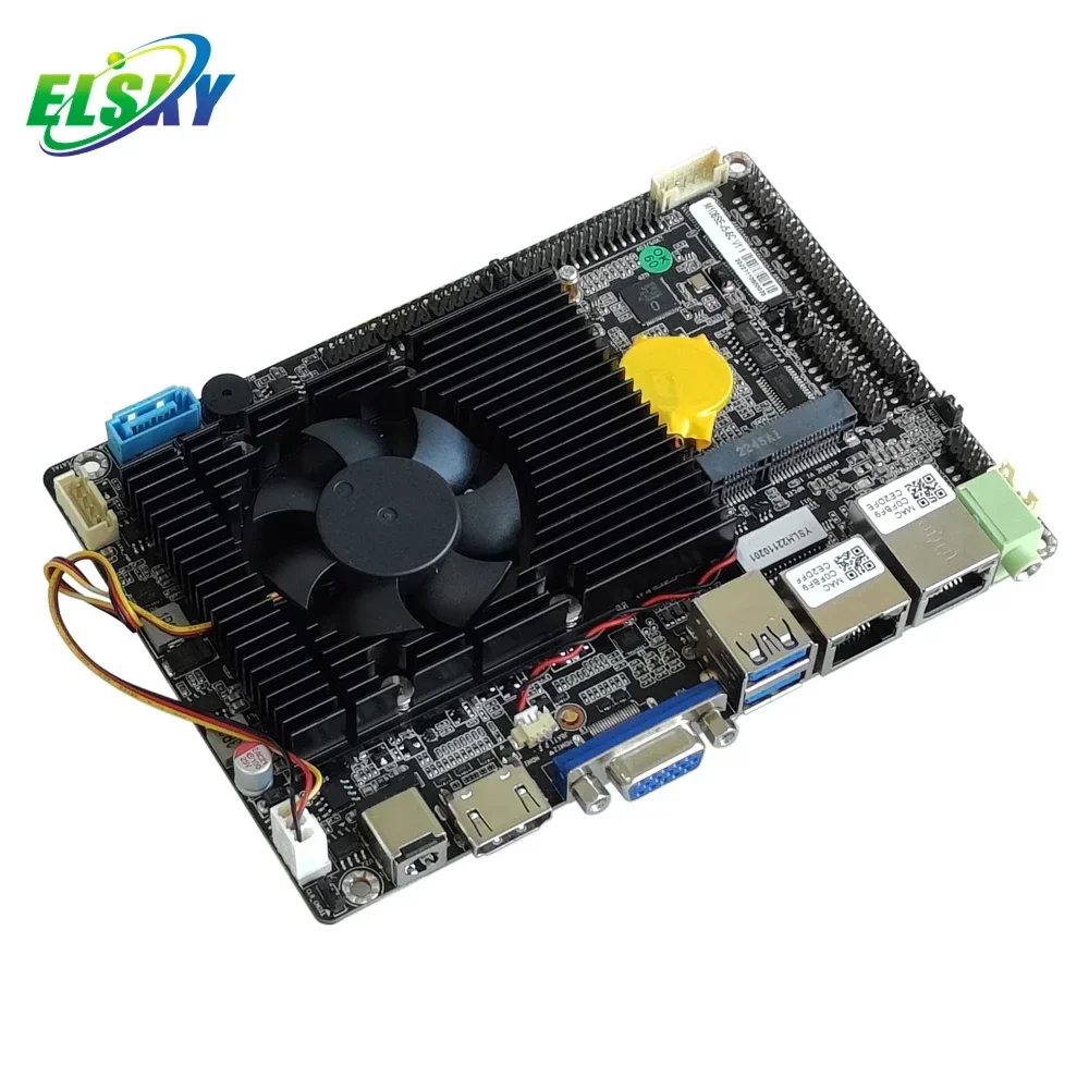 

ELSKY M108SE 145x100mm Small Thin DDR4 Motherboard with Intel Whiskey Lake Comet Lake 8th 10th Generation Core I3 I5 I7 CPU