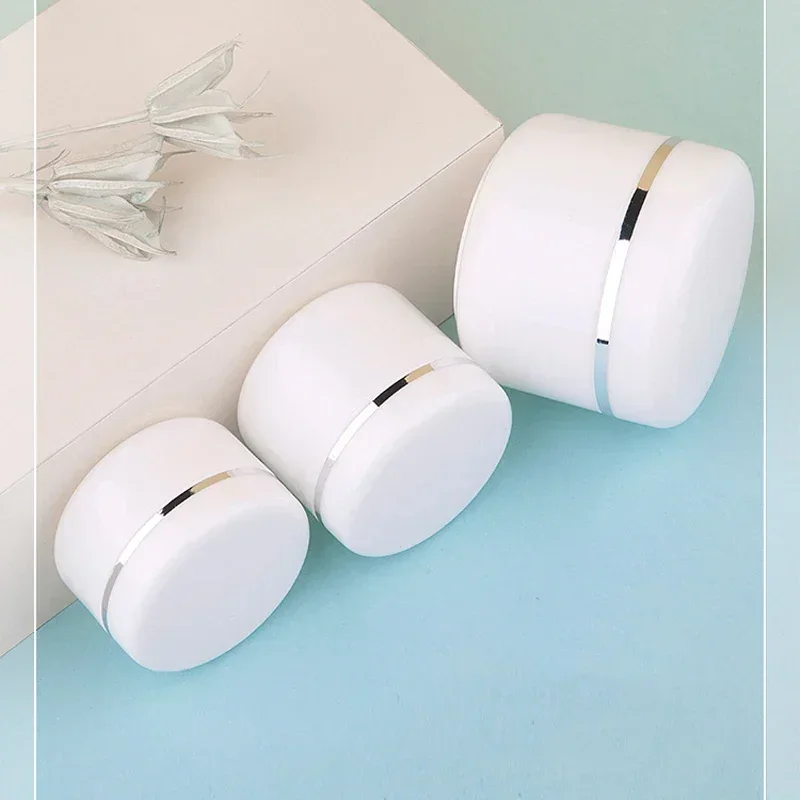 30 ชิ้น 20 กรัม/30 กรัม/50 กรัม/100 กรัม/150 กรัม/250 กรัม Travel Face ครีมเติมขวดโลชั่นตัวอย่างคอนเทนเนอร์เครื่องสําอางครีมหม้อแต่งหน้า Jar