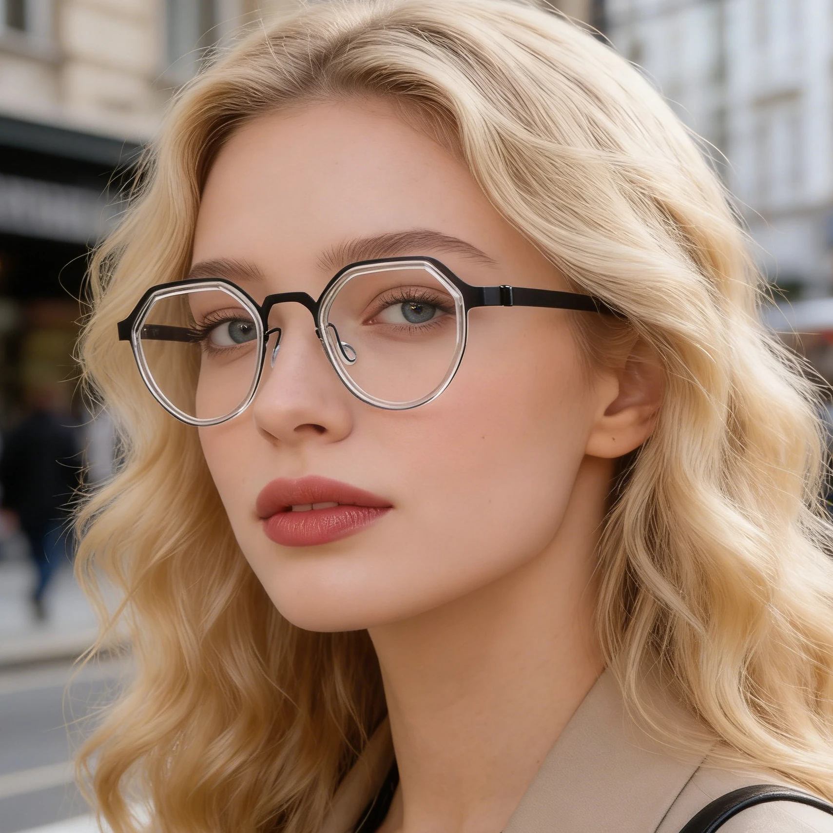 Denmark Brand Retro Polygon Glasses Frame Men Women Screwless Titanium Acetate Handmade Eyeglasses Classic Half Round Eyewears