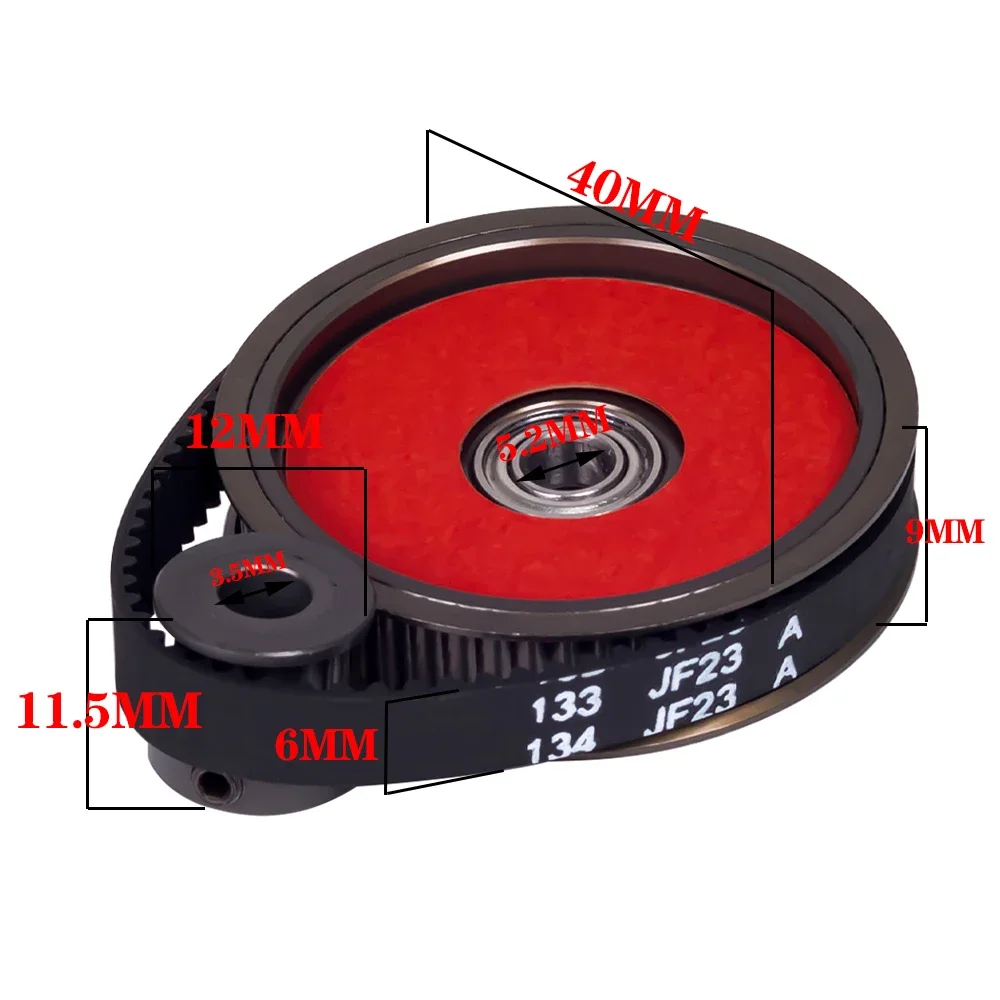 3,17 мм/5 мм моторный вал преобразования в ременной приводной комплект для 1/10 RC Crawler Car Axial SCX10 Wraith коробка передач Детали