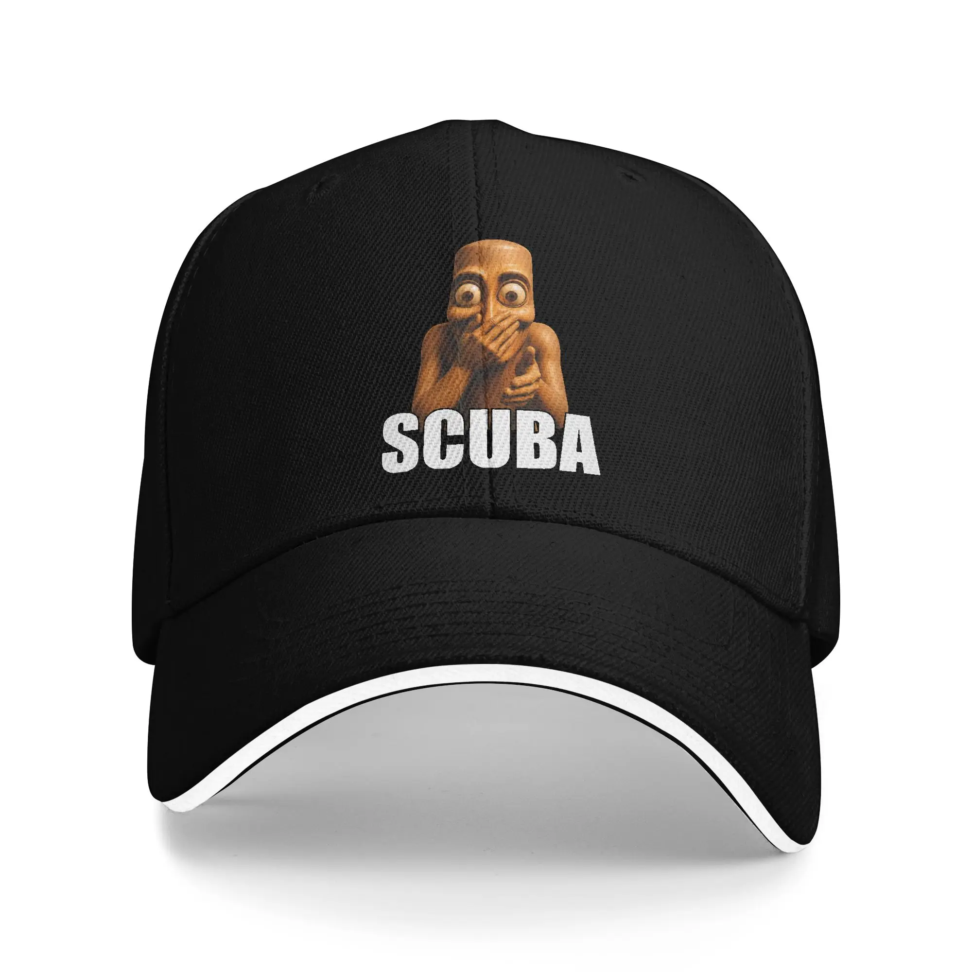 Funny Tung Tung Sahur Scuba Dance Meme Baseball Cap Men Women Design Trucker Hat Spring Fashion Outdoor Sport Baseball Caps