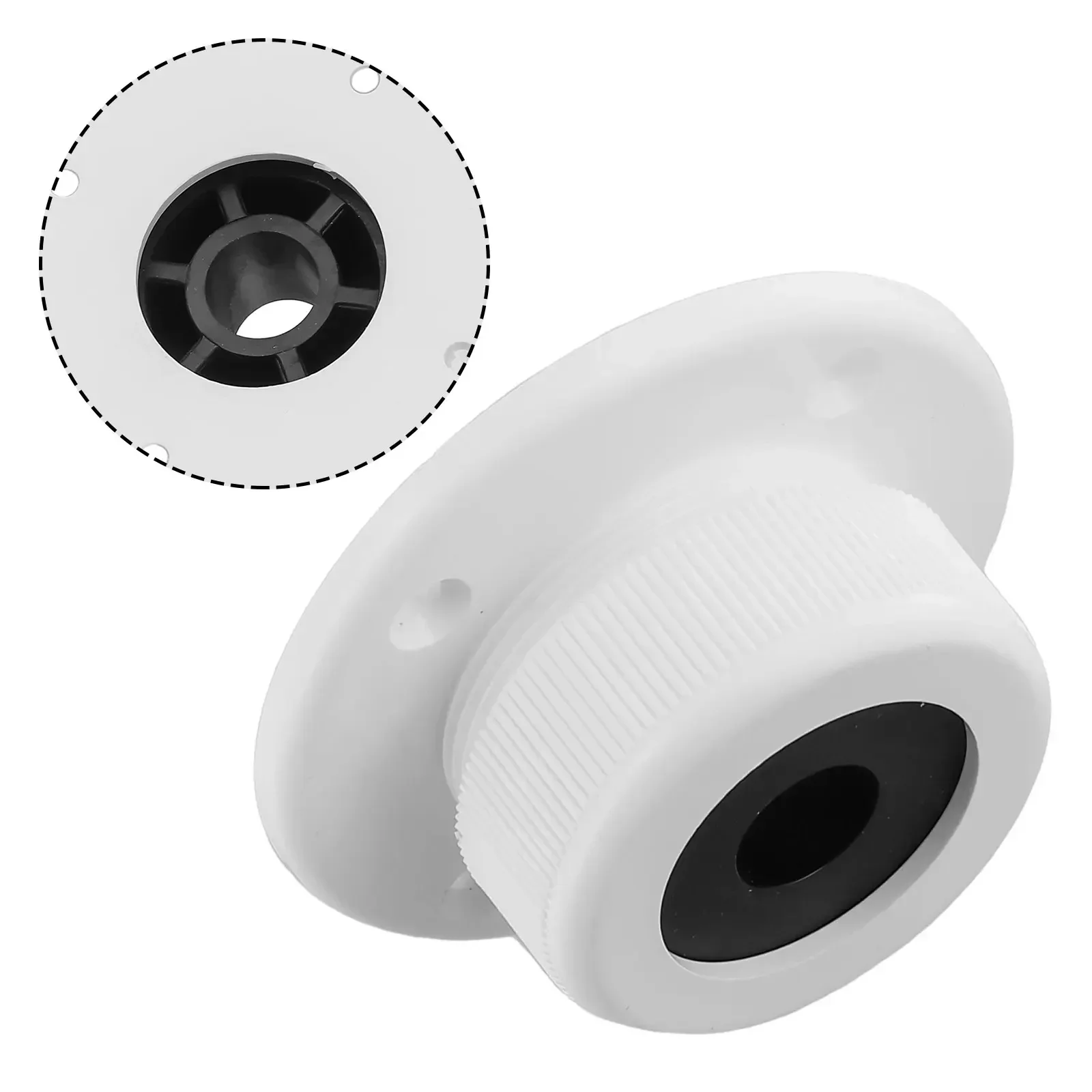 None Thru Outlet Boat Cable Outlet Boat Marine Marine Parts Water Resistant White Auto Parts Marine Accessories