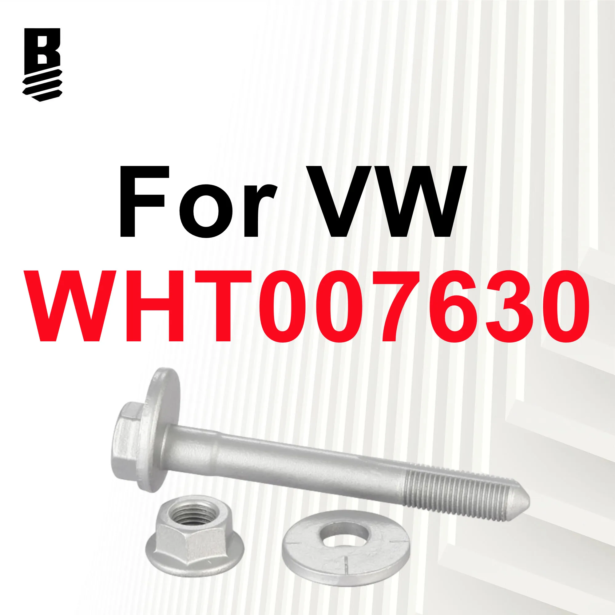 

WHT007630 WHT001794 WHT001794 Eccentric Bolt M14X1,5X110 Suitable for Volkswagen Metroway Campmob.(Typ2/Transp./LT) TRCM