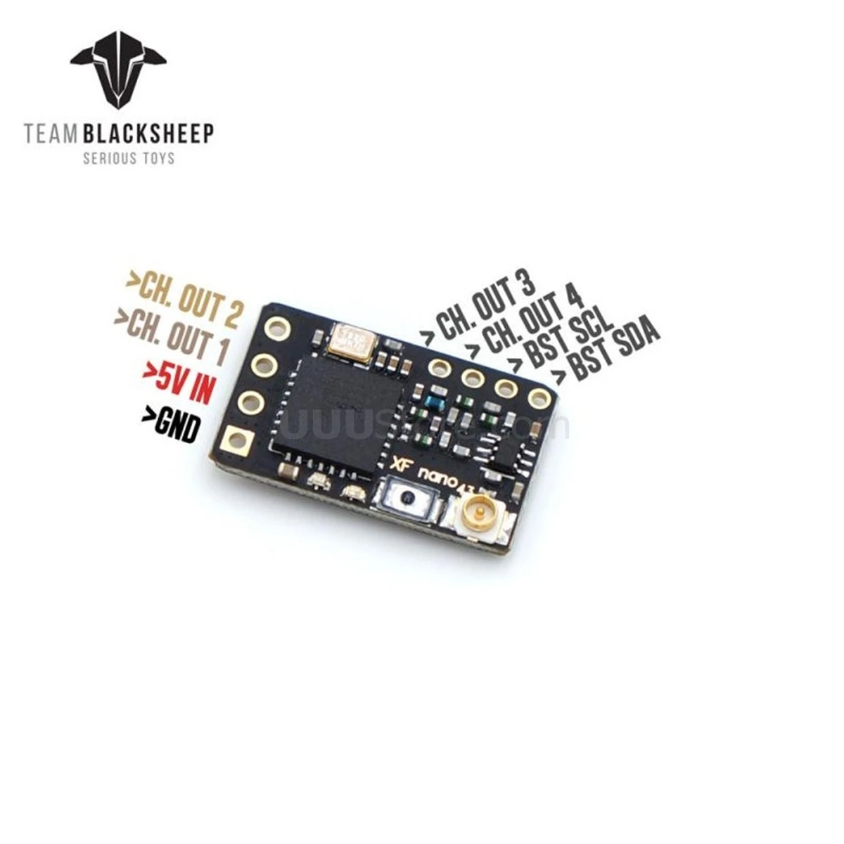 TBS جديد BlackSheep Crossfire Nano / Crossfire Nano SE استقبال الخالد T هوائي CRSF 915/868Mhz نظام راديو UHF طويل المدى