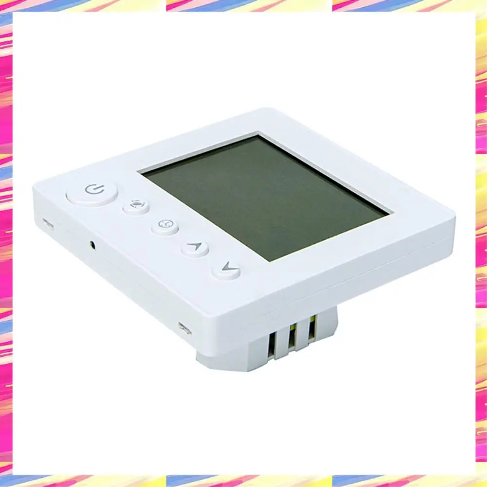 AIAI Layar LCD Termostat Cerdas Untuk Pemanas Listrik, Fitur yang Dapat Diprogram AC 95-240V 25A