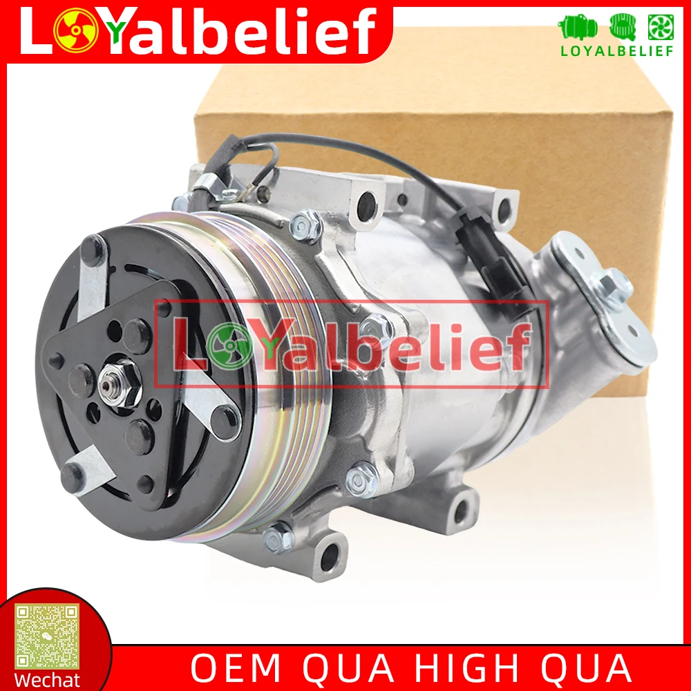 Compressor de Ar Condicionado SD7V16 para FIAT Ducato IVECO Daily II CITROEN Jumper PEUGEOT Boxer 2.3 3.0 71721760 504005418 6453SV 6453SW
