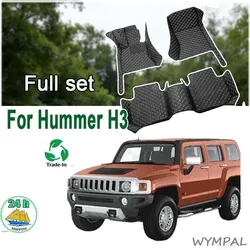 Car Floor Mats For Hummer H3 2008 2009 2010 Custom Auto Foot Pads Automobile Carpet Cover Interior Accessories