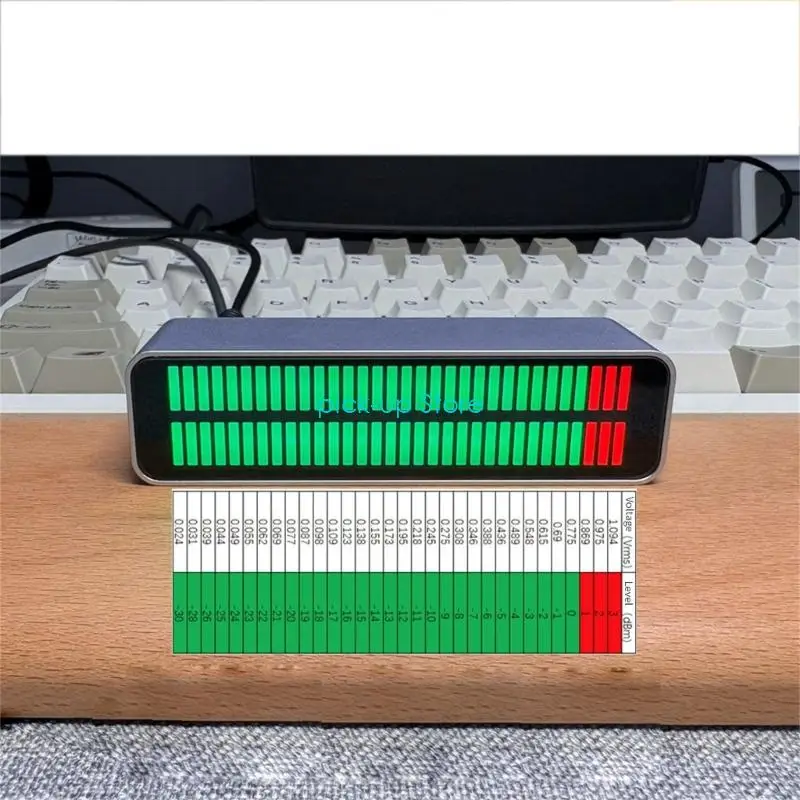 Q5WA Ruggeds مؤشر مستوى الصوت الألمنيوم لمراقبة الصوت الدقيقة في بيئة العروض القاسية