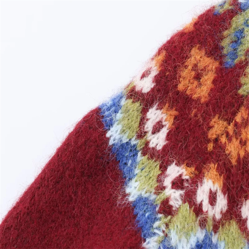 سترة نسائية عادية أنيقة من قماش الجاكار بسحاب مزدوج سترة منسوجة لخريف وشتاء 2025 مجموعة جديدة