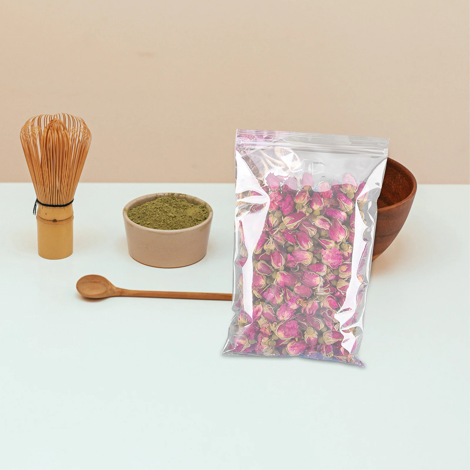 

100Pcs Sealing Bag Packaging Bags for Food Storage Resealable Plastic Self Seal Snack Bags for Small Business Candy Biscuits