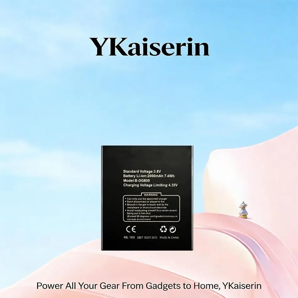 

B-DG800 Mobile Phone Battery For Doogee DG800 Valencia DG800 Premium Replacement High-Capacity 2000mAh