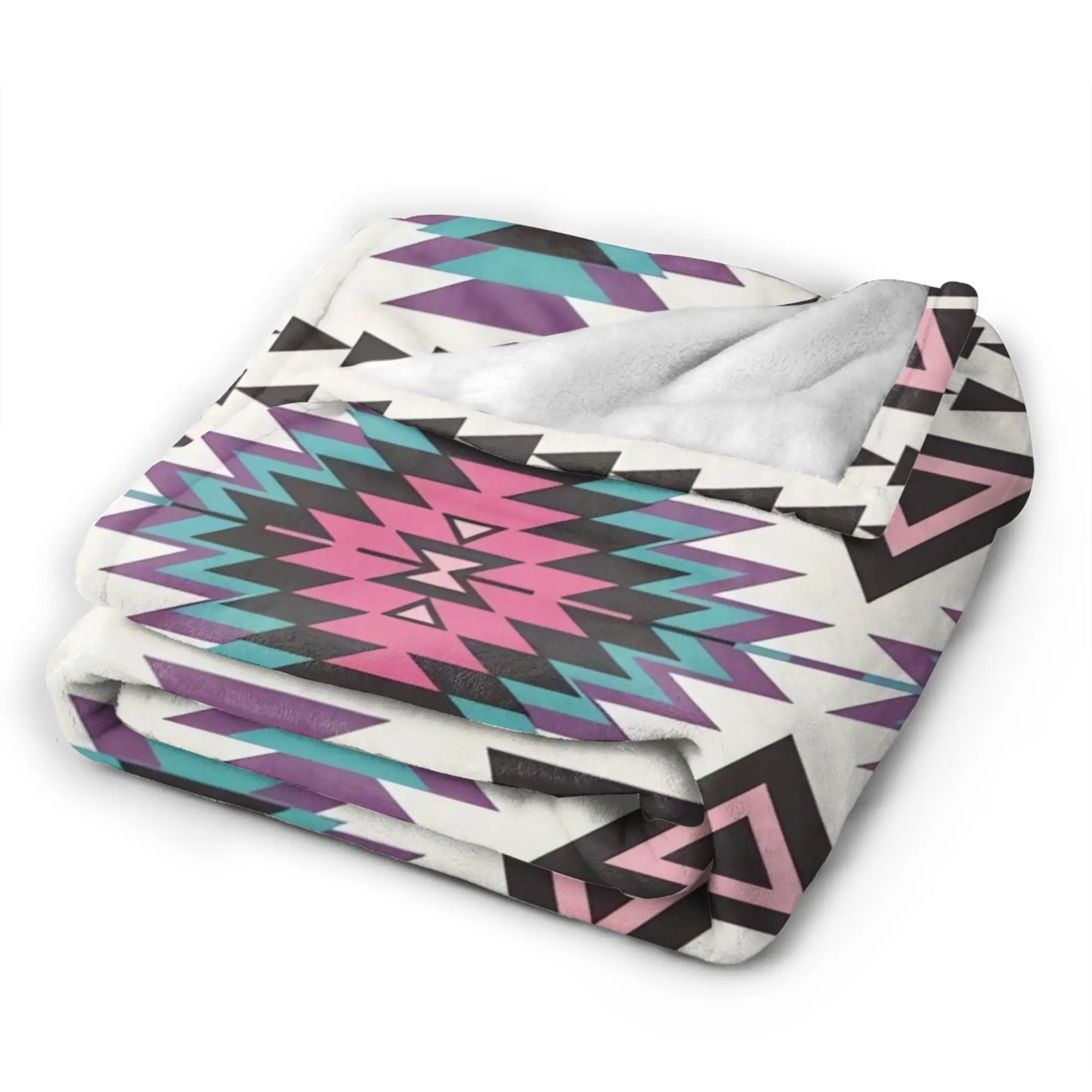 Vintage Tropical Sun Palm Tree Boho Blanket  Soft Street Trend Plush Throw Blanket For Kids Outdoor Flannel Bedspread Bed Cover