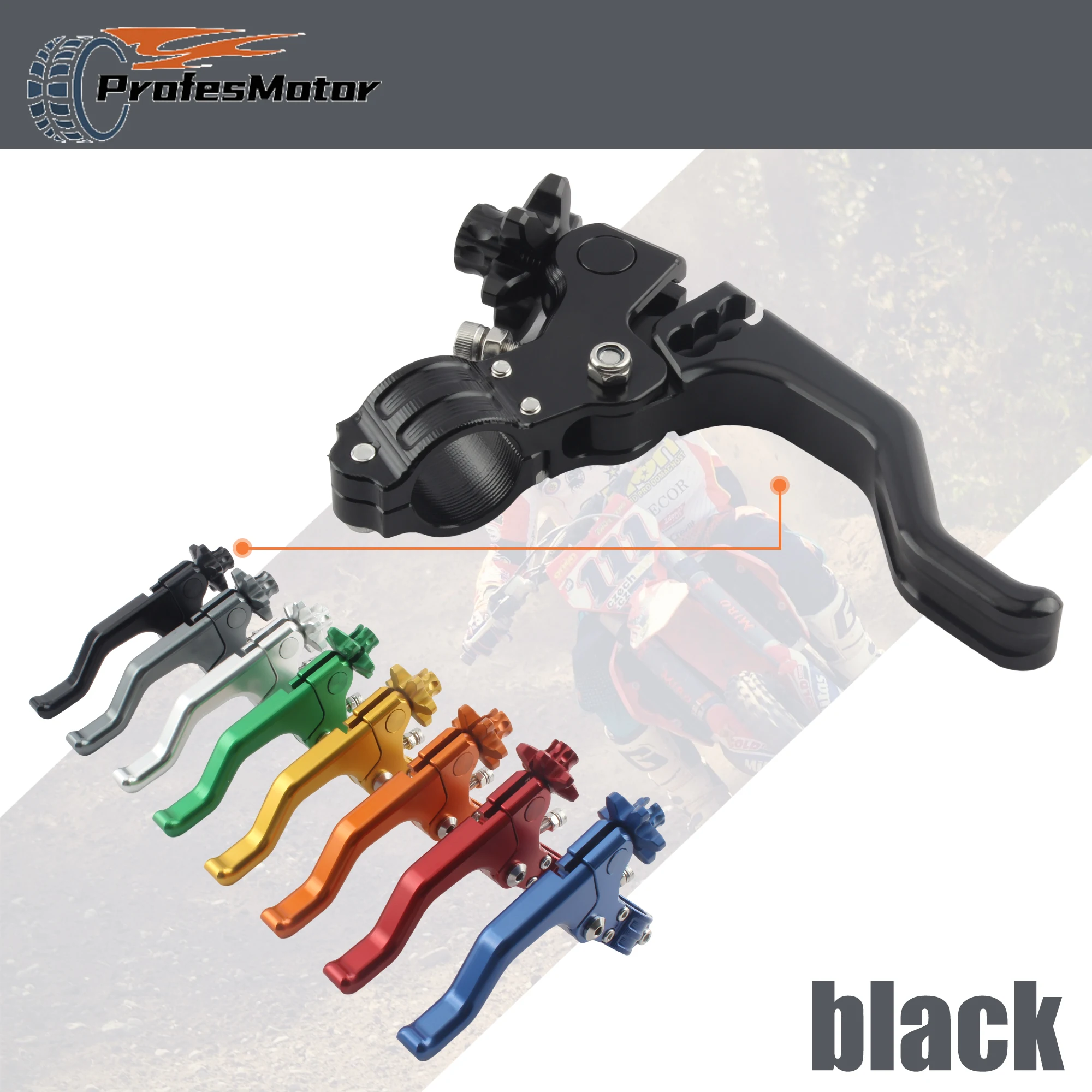 

Motorcycle Clutch Lever Handlebar Brake Handle for KTM Honda Suzuki Yamaha Kawasaki DirtBike Enduro Motocross Aluminum Parts