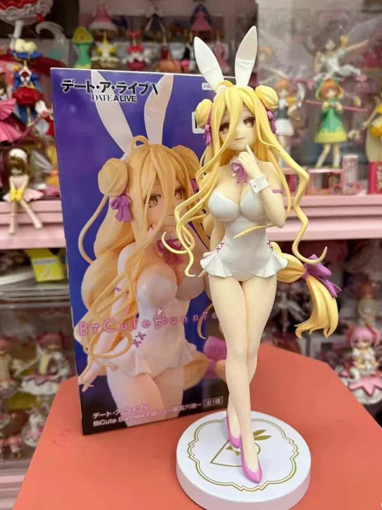 

В наличии, натуральная Furyu Date A Live V, розовая версия, бикутные кролики 1/6, Hoshimiya Mukuro Bunny Girl, настольные коллекционные предметы, подарок