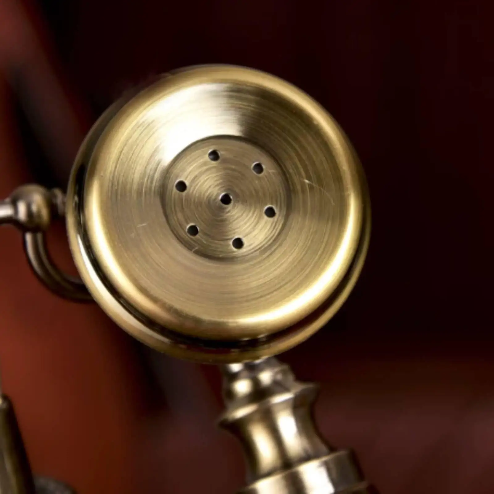 Vintage Phone Ornate Corded Rotary Telephone European-Influenced Antique