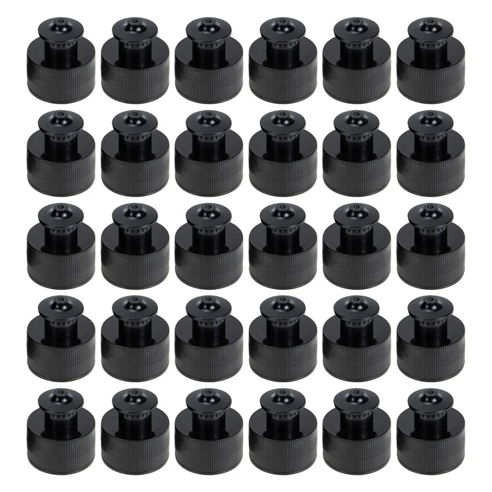 

30 Pcs Sports Water Bottle Cap Screw Top Lid Replacement for Caps Reusable Tops Plastic