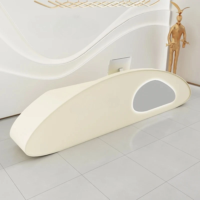 

Salon Beauty Reception Desks Modern Shelves Restaurant Executive Reception Desks Design Minimalist Escritorio Lounge Furniture