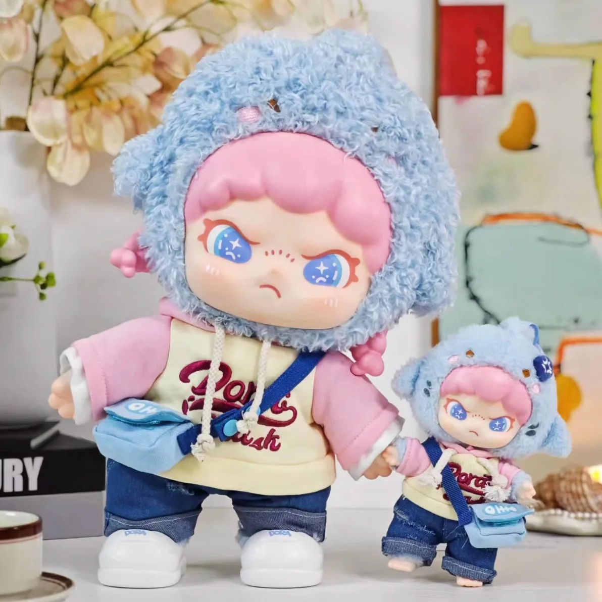 

Genuine Dora Plush Animal Series Vinyl Blind Box Tntspace Trendy Joint Movable Doll Pendant Holiday Birthday Gift Blind Box