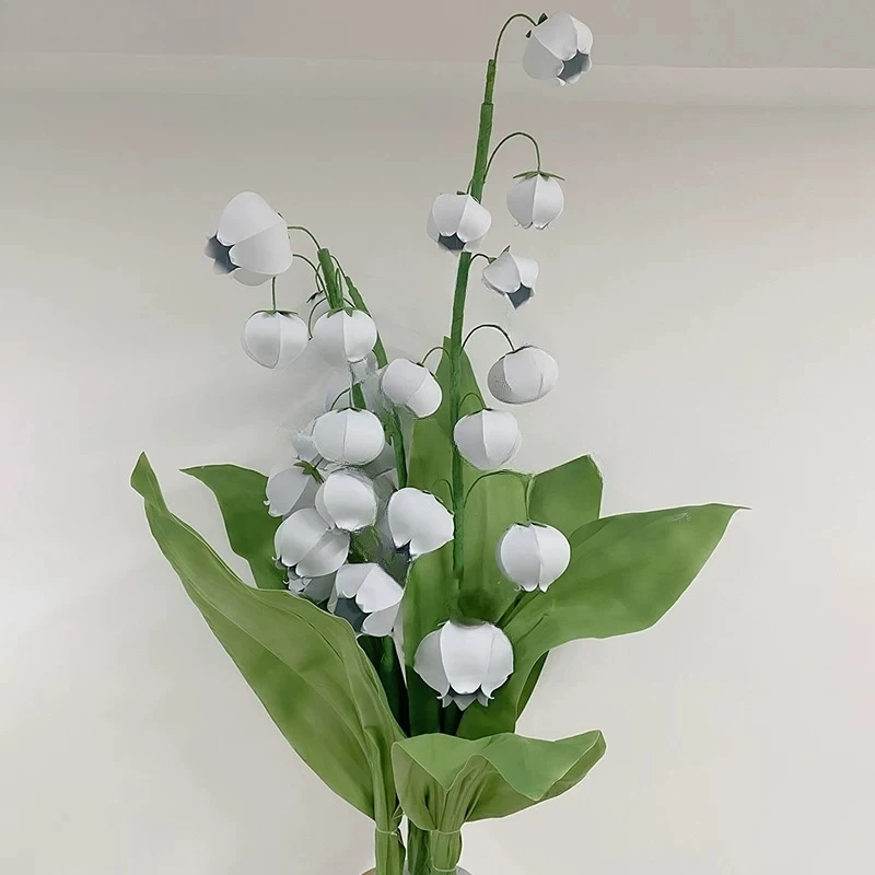 Outdoor wedding decoration, decorative props, dance background, handmade white simulated fake wind